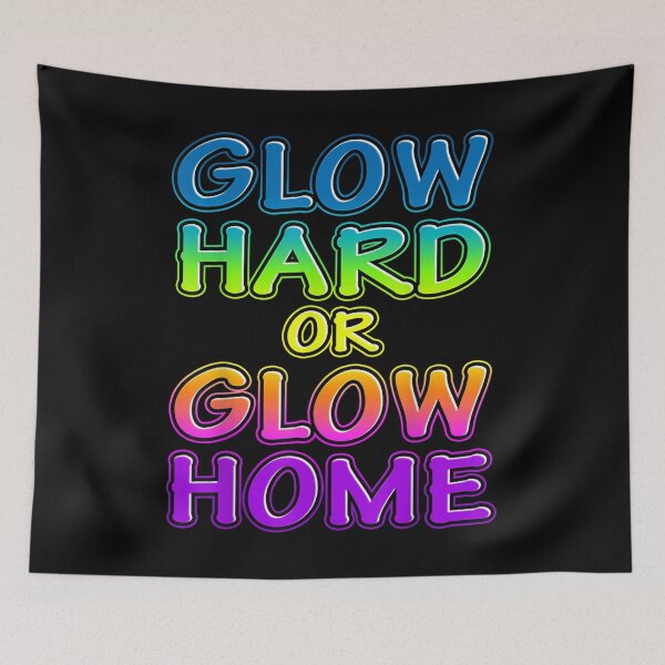 Item preview, Cool Glow Hard Or Glow Home 70s 80s 90s Rainbow Women Men  designed and sold by amyadt77.