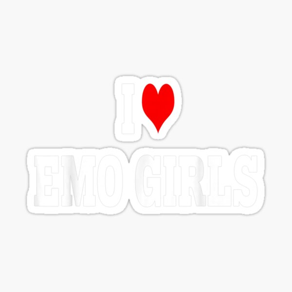 I heart emo girls♥️ Graphic T-Shirt for Sale by Kirsteneileen