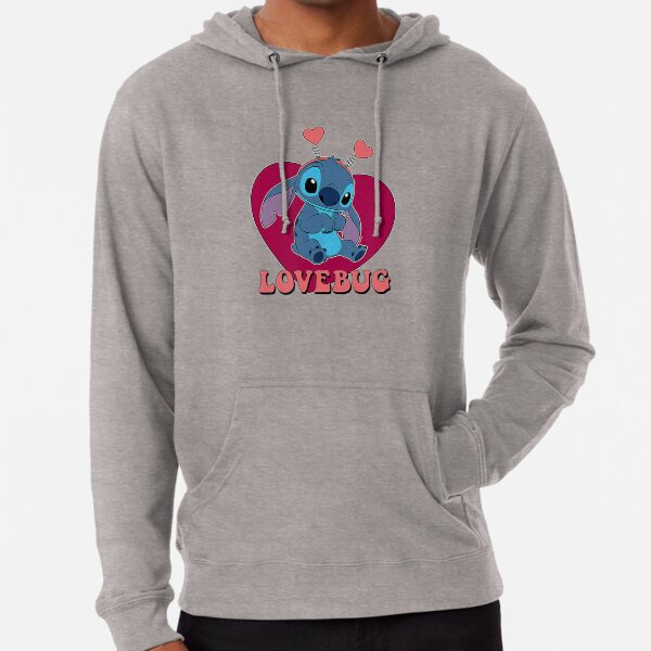 Lovebug Point Bleu Dessin Animé Mignon Sweat à capuche léger