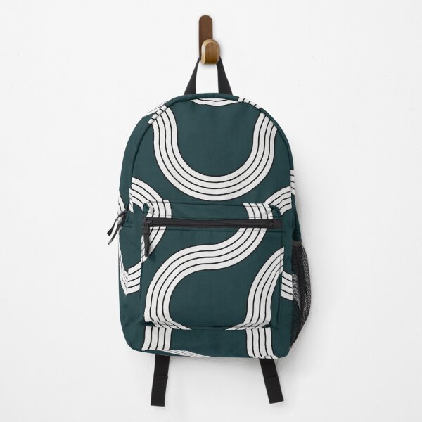 Item preview, My Favorite Geometric Patterns No.35 - Green Tinted Navy Blue designed and sold by Zoltan Ratko.