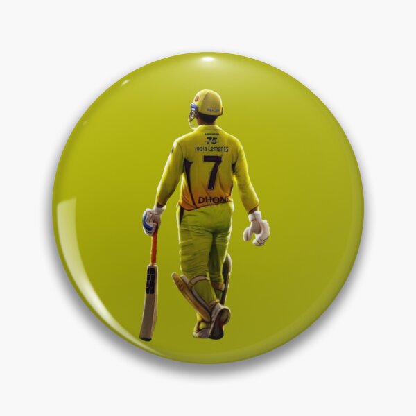 Item preview, Ms Dhoni Chennai Super Kings - IPL 2023 designed and sold by Dip-Art.