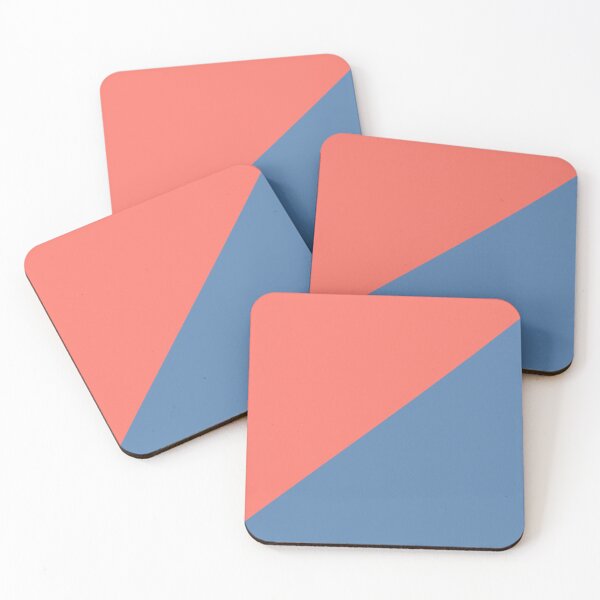 Item preview, Pink And Blue Geometrical Pattern designed and sold by TheArtism.
