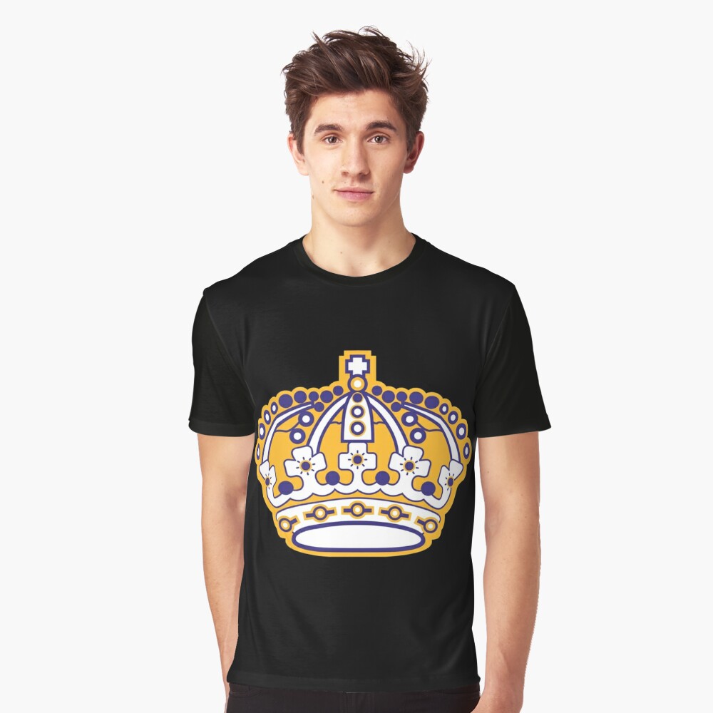 La Kings Retro Crown Logo Lightweight Hoodie Cap for Sale by cruzphil18