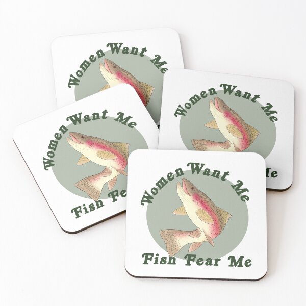 Item preview, Women Want Me, Fish Fear Me  designed and sold by WildThreadsandC.