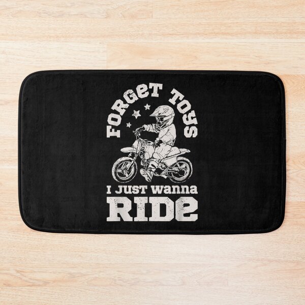 Item preview, Forget Toys I Just Wanna Ride Dirt Bike Rider Boys Motocross  designed and sold by amyadt77.
