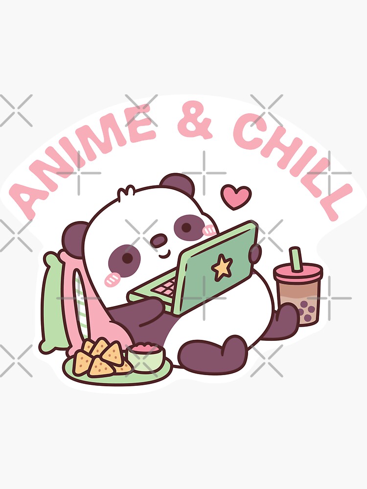 Cute Panda Anime and Chill