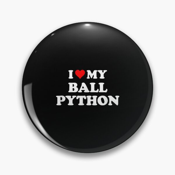 Item preview, I Love My Ball Python Funny Snake Reptile Lover  designed and sold by brita797.