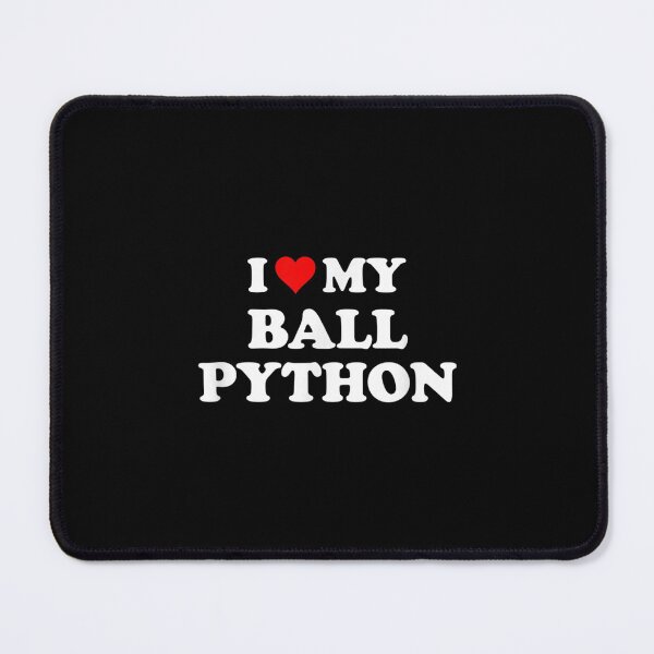 Item preview, I Love My Ball Python Funny Snake Reptile Lover  designed and sold by brita797.