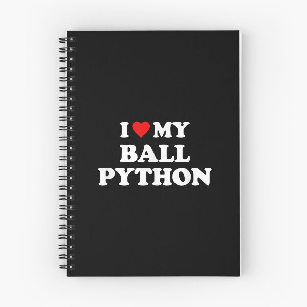 Item preview, I Love My Ball Python Funny Snake Reptile Lover  designed and sold by brita797.