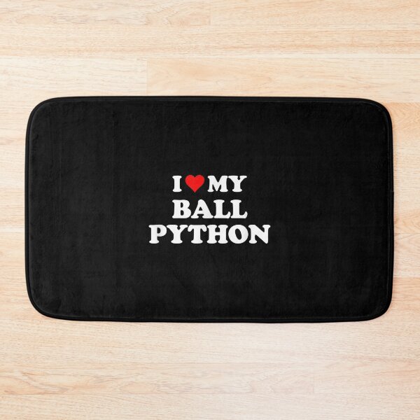 Item preview, I Love My Ball Python Funny Snake Reptile Lover  designed and sold by brita797.