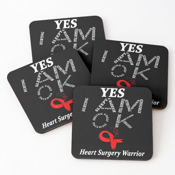 Item preview, Heart Surgery Warrior I'm Fine  designed and sold by aprilsav.