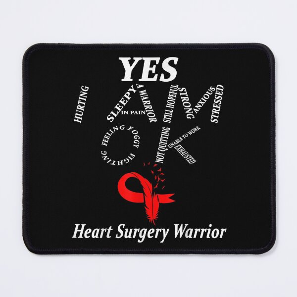 Item preview, Heart Surgery Warrior I'm Fine designed and sold by aprilsav.