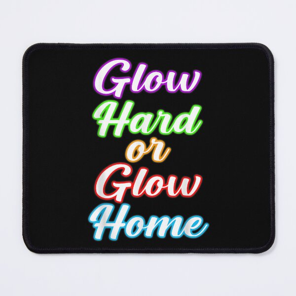 Item preview, Glow Hard Or Glow Home 70s 80s 90s Vintage Rainbow Women Men  designed and sold by aprilsav.