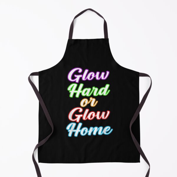 Item preview, Glow Hard Or Glow Home 70s 80s 90s Vintage Rainbow Women Men designed and sold by aprilsav.
