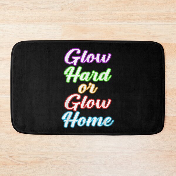 Item preview, Glow Hard Or Glow Home 70s 80s 90s Vintage Rainbow Women Men  designed and sold by aprilsav.
