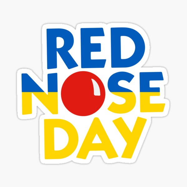 "Red Nose Day 2022 (Ukrainian Specials Sticker)" Sticker by Reuzek