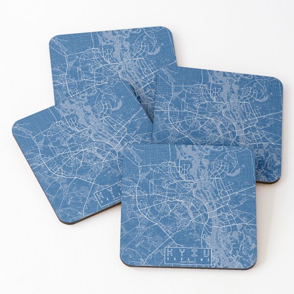 Item preview, Kyiv City Map of Ukraine - Blueprint designed and sold by deMAP.