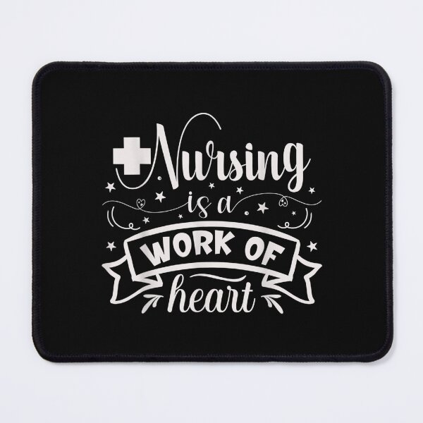 Item preview, Nursing Is A Work Of Heart Nurse designed and sold by brita797.