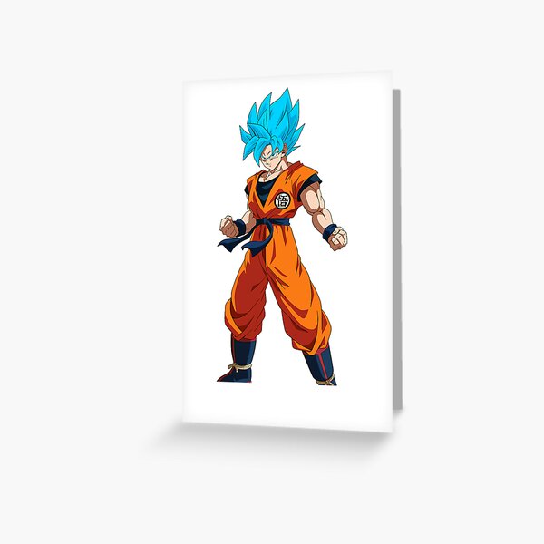 Goku SSJ Blue | Greeting Card