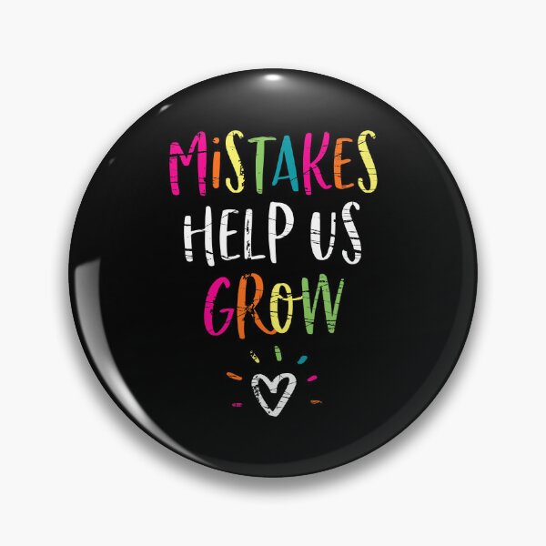 Item preview, Mistakes Help Us Grow Growth Mindset Teacher designed and sold by Sara-Quinn.