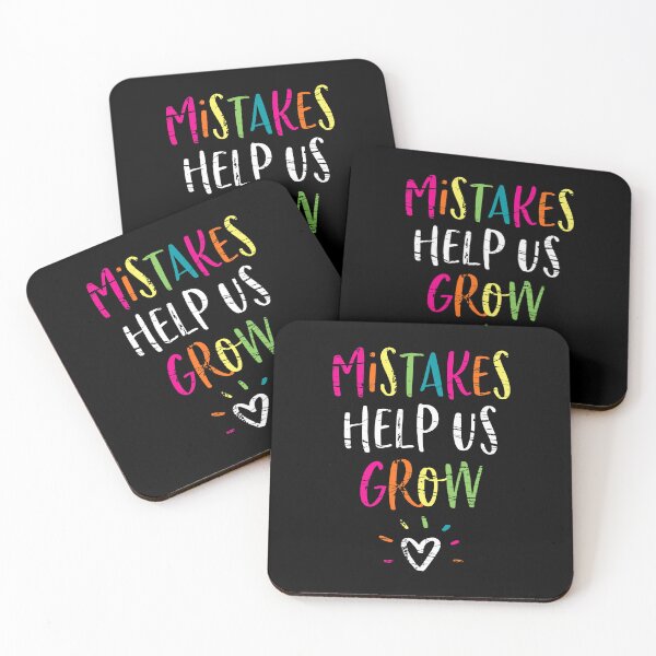Item preview, Mistakes Help Us Grow Growth Mindset Teacher designed and sold by Sara-Quinn.