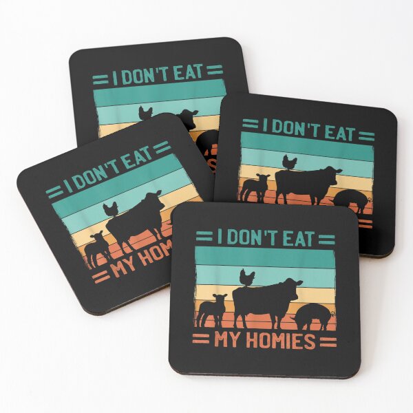 Item preview, I Don't Eat My Homies Vegan  designed and sold by brita797.