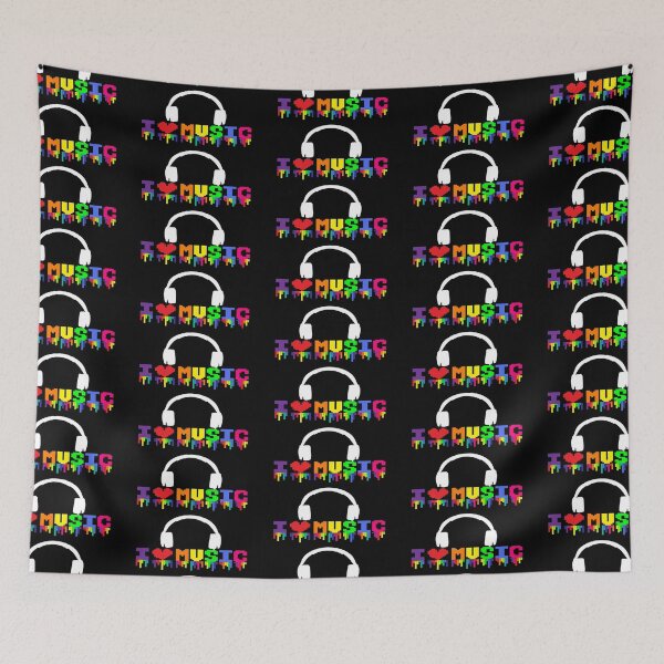 Item preview, I Love Music designed and sold by yourkawaiidream.