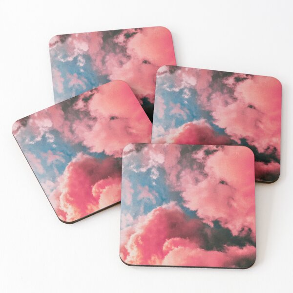 Item preview, Dreamy pink cotton candy sky, Pink and Purple Cotton Candy Clouds Sky, Pastel Cotton Candy Skies, Fairy floss sky designed and sold by Paintcorner.