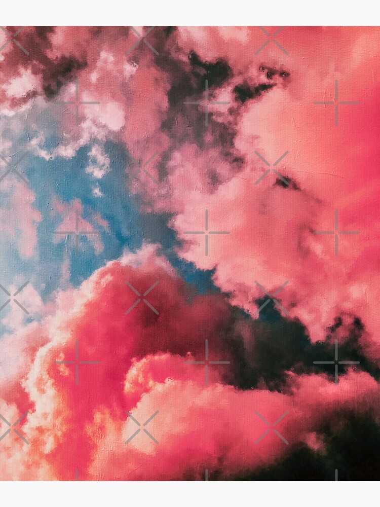 "Dreamy pink cotton candy sky, Pink and Purple Cotton Candy Clouds Sky