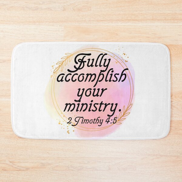 Item preview, Cumple plenamente tu ministerio 2 Timoteo 4:5 designed and sold by CAISHEM DESIGNS.