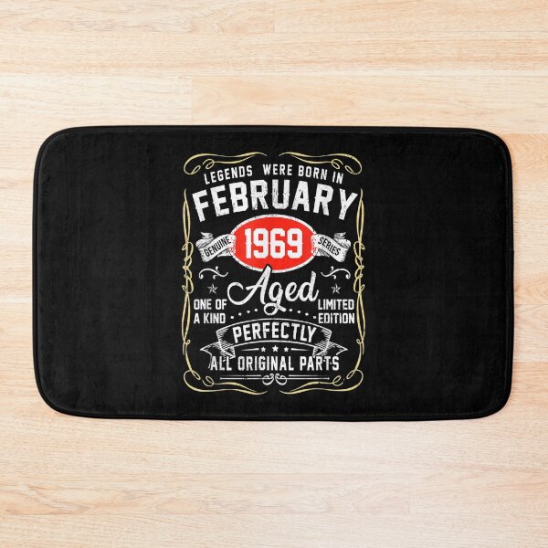 Item preview, Legends Were Born In February 1969 53th Birthday 53 Year Old  designed and sold by amyadt77.