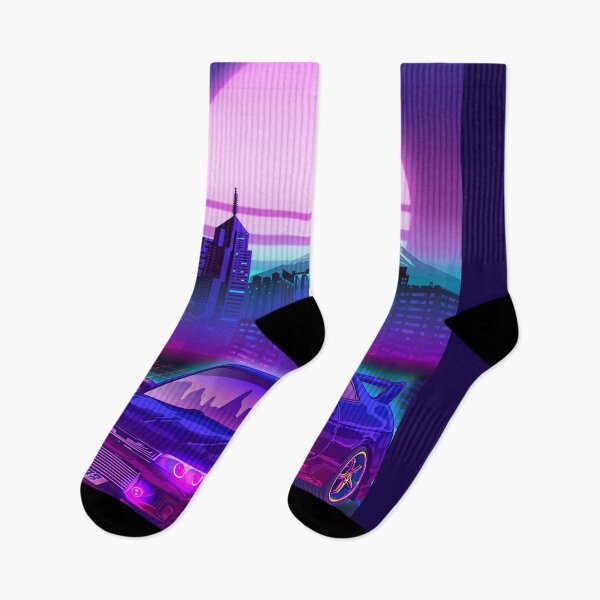 Item preview, Skyline Gtr R33 cityscapes Fuji Vaporwave  designed and sold by Ilhamqrov.
