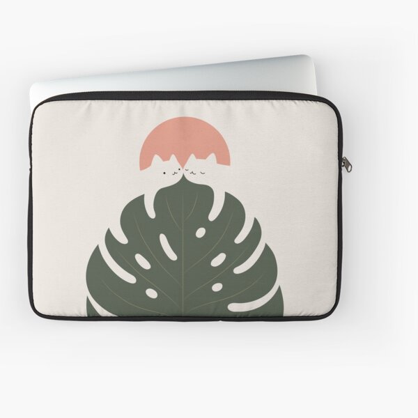 Cat and Plant 37 Laptop Sleeve
