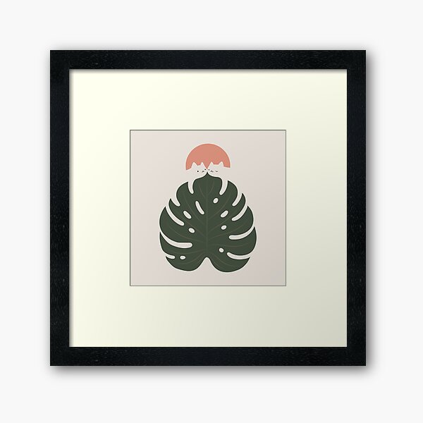Item preview, Cat and Plant 37 designed and sold by ilovedoodle.