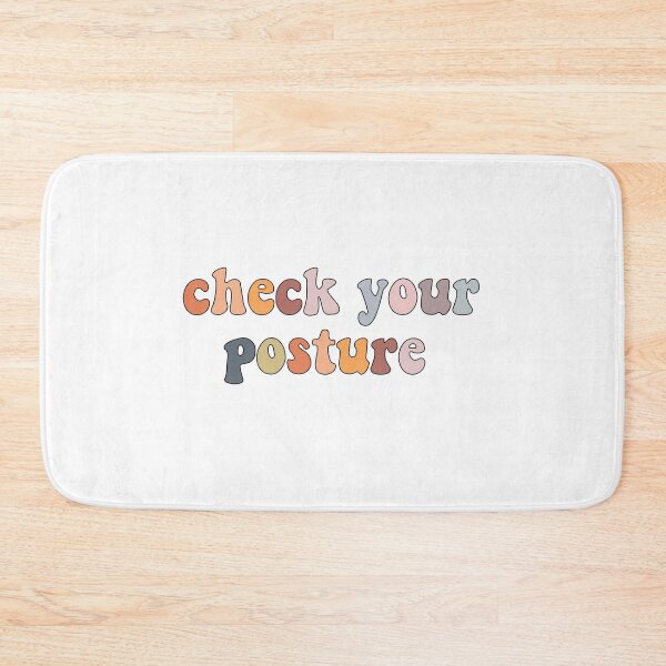 Item preview, check your posture designed and sold by cooolvibe.