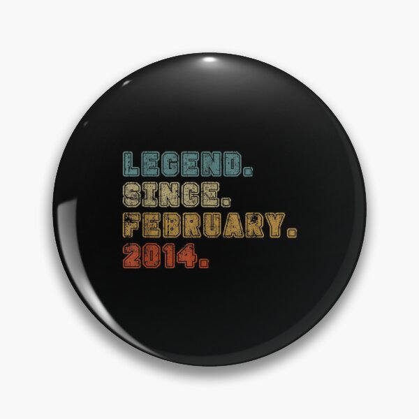 Item preview, 8th Birthday Gifts 8 Years Old Legend Since February 2014  designed and sold by amyadt77.