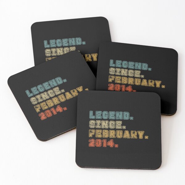Item preview, 8th Birthday Gifts 8 Years Old Legend Since February 2014  designed and sold by amyadt77.