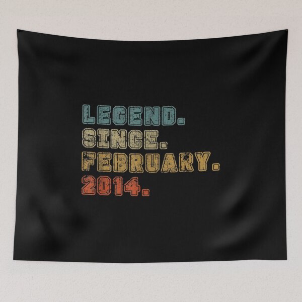 Item preview, 8th Birthday Gifts 8 Years Old Legend Since February 2014  designed and sold by amyadt77.