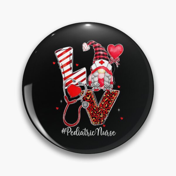 Item preview, Leopard Plaid Gnome Love Pediatric Nurse Valentines Day  designed and sold by amyadt77.