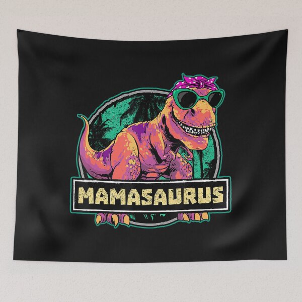 Item preview, Mamasaurus Shirt T rex Mama Saurus Dinosaur Women T-shirt designed and sold by Jonny021.
