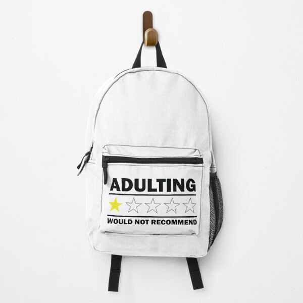 Item preview, Adulting Would Not Recommend designed and sold by beefrancky.