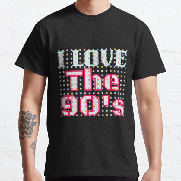 Camisetas: I Love The 90