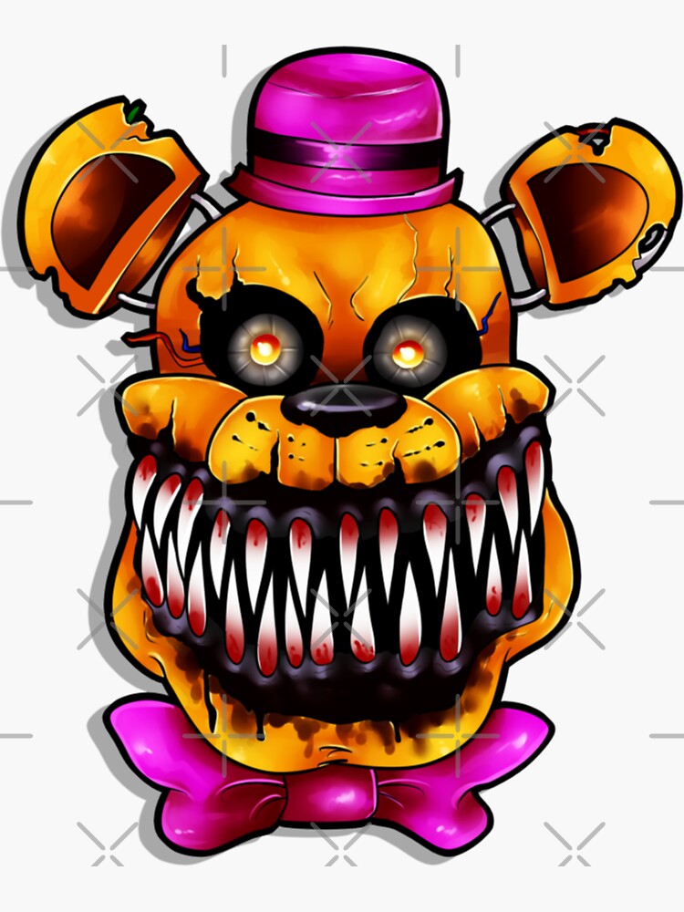 Fnaf Nightmare Animatronics Stickers for Sale