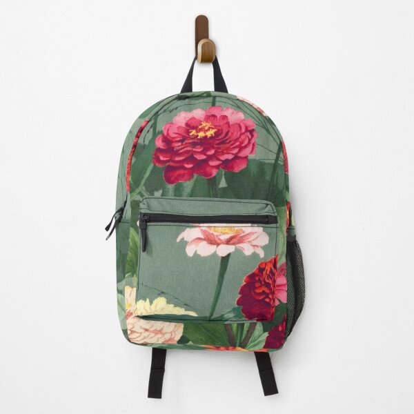 Item preview, Vintage Watercolor Red And Green Flowers -Victorian Painting designed and sold by Tamas Das.