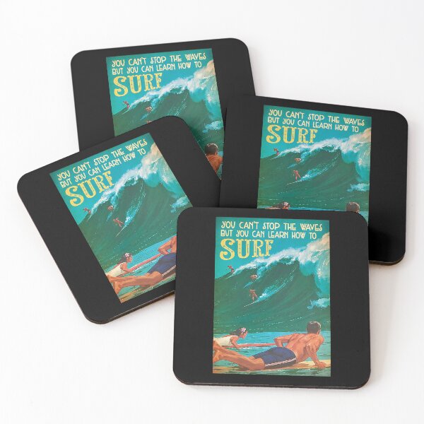 Item preview, Surfing - You Can't Stop The Waves but you can learn how to surf designed and sold by KinstleHawa.