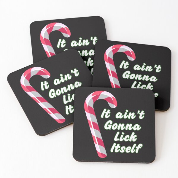Item preview, It Aint Gonna Lick Itself Candy Cane Christmas designed and sold by WawyKarick.