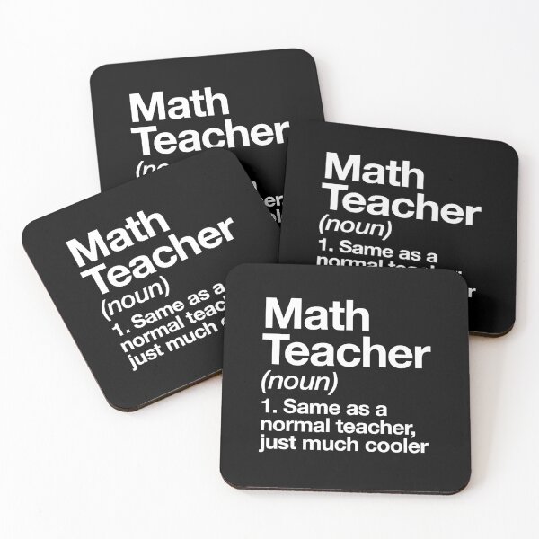 Item preview, Math Teacher Definition Funny Back To School First Day designed and sold by Sara-Quinn.