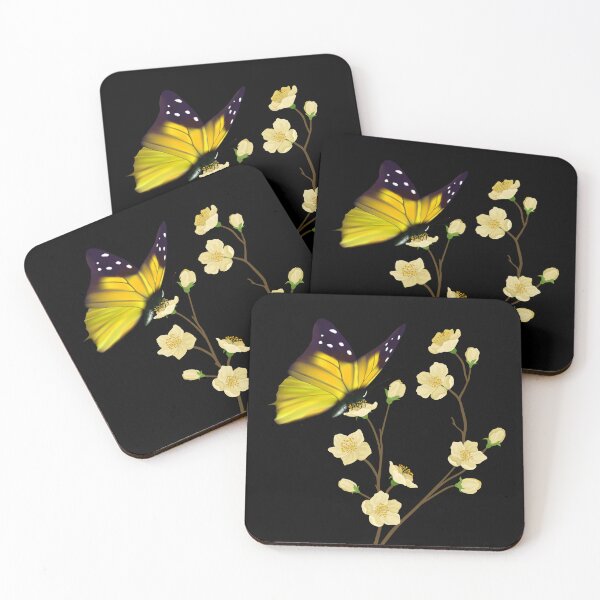 Item preview, Butterfly and Flower designed and sold by taogiauco.