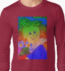 Doll in a blue hat Long Sleeve T-Shirt
