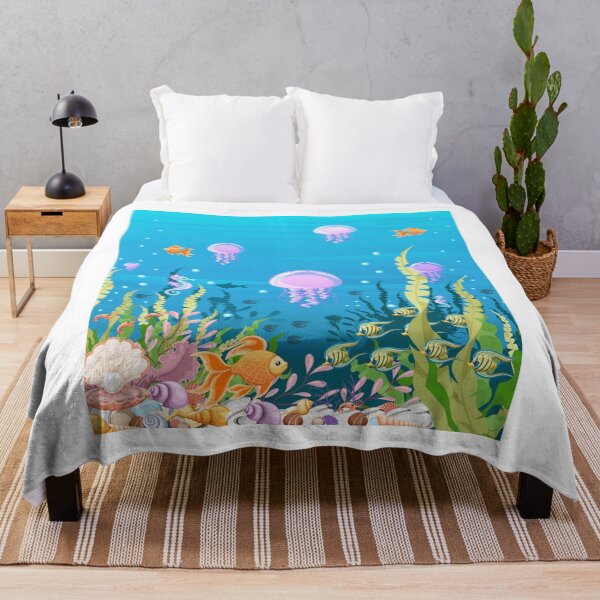 Item preview, underwater world Sleeveless Top designed and sold by mendozarose.